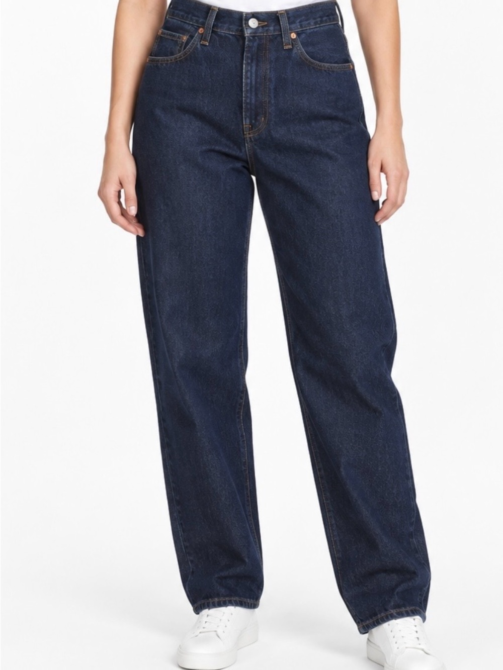 : Madewell Baggy Tapered Jeans Women’s 29 Dark Wash High Rise 100% Cotton